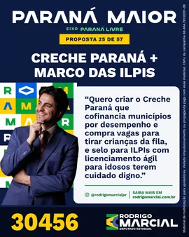 Prévia da arte "Azul profundo" da proposta Creche Paraná + Marco das ILPIs