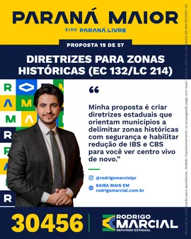 Prévia da arte "Faixa dourada" da proposta Diretrizes para Zonas Históricas (EC 132/LC 214)