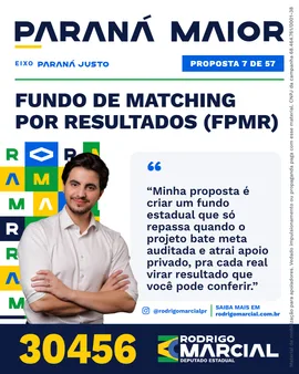 Prévia da arte "Editorial claro" da proposta Fundo de Matching por Resultados (FPMR)