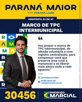 Prévia da arte "Faixa dourada" da proposta Marco de TPC Intermunicipal