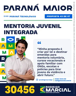 Prévia da arte "Editorial claro" da proposta Mentoria Juvenil Integrada