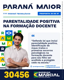 Prévia da arte "Editorial claro" da proposta Parentalidade Positiva na Formação Docente